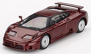 ブガッティ EB110 GT ダークレッドメタリック (左ハンドル) [ブリスターパッケージ] (ミニカー)