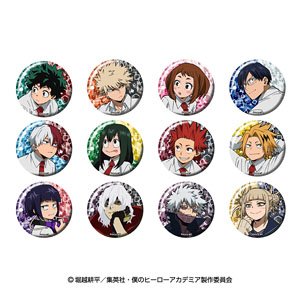 TV Animation [My Hero Academia] Glitter Can Badge Collection (Set of 12) (Anime Toy)