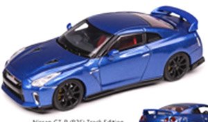 日産 GT-R(R35) トラックエディション ベイサイドブルー (ミニカー)
