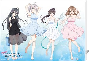 The Neighboring Aarya-san who Sometimes Acts Affectionate and Murmuring in Russian Acrylic Art Panel Playing in Water (Anime Toy)