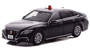 トヨタ クラウン (ARS220) 2022 神奈川県警察交通部交通機動隊車両 (覆面 黒) (ミニカー)