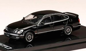 トヨタ アリスト V300 VERTEX EDITION 前期型 カスタムバージョン ブラック (ミニカー)