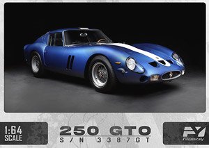 250 GTO S/N 3387GT Gentian Blue (ミニカー)