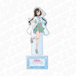 Love Live! Nijigasaki High School School Idol Club Big Acrylic Stand Shizuku Osaka Aloha Ver. (Anime Toy)