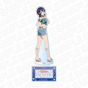 Love Live! Nijigasaki High School School Idol Club Big Acrylic Stand Karin Asaka Aloha Ver. (Anime Toy)