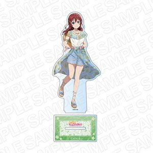 Love Live! Nijigasaki High School School Idol Club Big Acrylic Stand Emma Verde Aloha Ver. (Anime Toy)