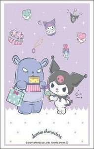 Bushiroad Sleeve Collection HG Vol.4367 Sanrio Characters [Kuromi] (Card Sleeve)