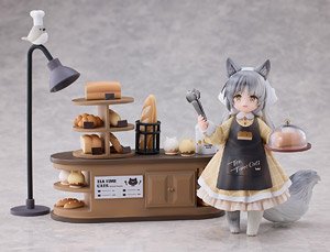 DLCシリーズ ティータイム キャッツ シーン にゃん町「パン屋」店員にゃん (フィギュア)