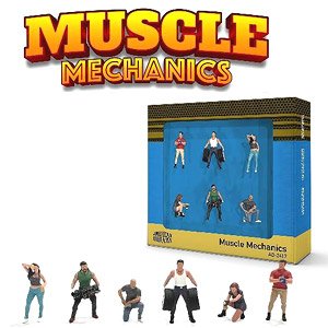 フィギュア マッスルメカニックス 6個セット (ミニカー)