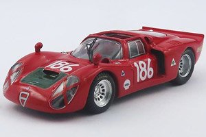 アルファロメオ 33.2 タルガフローリオ 1968 #186 Ignazio Giunti / Nanni Galli (ミニカー)