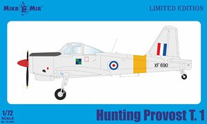 Hunting Provost T.1 Training Aircraft `British` (Plastic model)