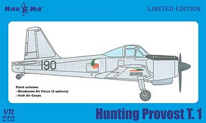 Hunting Provost T.1 Training Aircraft `Rhodesia/Ireland` (Plastic model)