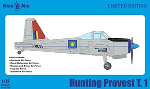 Hunting Provost T.1 Training Aircraft `Overseas Specification` (Plastic model)