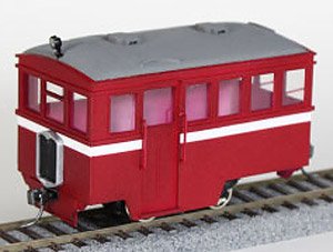 (O Narrow) 16.5mm Gauge 1/48 Saidaiji Railway KIHA1 Unassembled Kit (Single End Diesel Car) (Unassembled Kit) (Model Train)