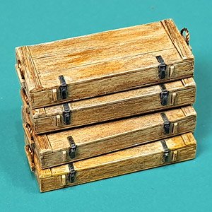 WWII 独 パンツァーファウスト60/100用木箱セット(4個入) (プラモデル)