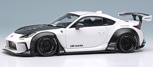 LB Nation GR86 パールホワイト (ミニカー)