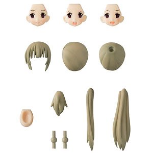 [Custom Lily] Type-A Head Parts Set (Flaxen) (Fashion Doll)