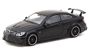 Mercedes-Benz C 63 AMG Coupe Black Series - Matte Black (ミニカー)