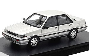 NISSAN LANGLEY 4 DOOR SEDAN GT TWINCAM (1988) シルバーメタリック (ミニカー)