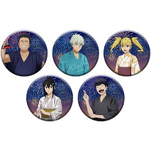Kaiju No. 8 Trading Can Badge Yukata Ver. (Set of 5) (Anime Toy)
