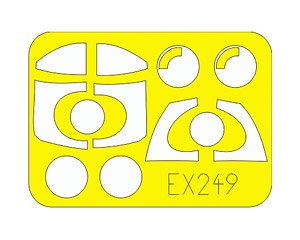 J-35 ドラケン 塗装マスクシール (ハセガワ用)