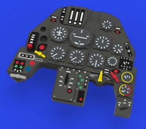 Bf109G-10 「ルック」計器板 (エデュアルド用) (プラモデル)