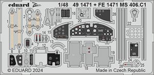 MS.406.C1 Zoom Etched Parts (for Dora Wings) (Plastic model)