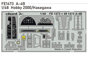 A-4B ズームエッチングパーツ (ハセガワ用) (プラモデル)