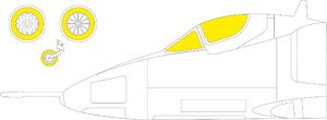 Masking Sheet for A-4B (for Hasegawa) (Plastic model)