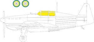 MS.406.C1 塗装マスクシール (ドラウィングス用) (プラモデル)