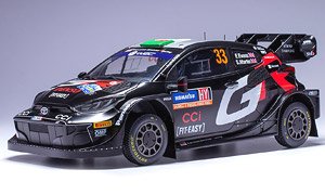 トヨタ GR ヤリス Rally1 2024年 ラリー・スウェーデン #33 E.Evans/S.Martin (ミニカー)