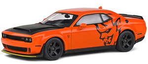 ダッジ チャレンジャー SRT デーモン 2018 (オレンジ) (ミニカー)