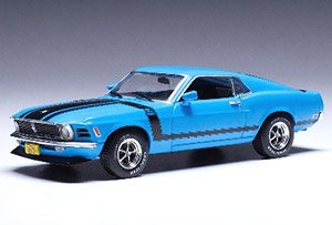 フォード マスタング ボス 302 1970 ブルー (ミニカー)