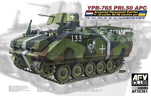 YPR-765 PRI.50 APC w/ .50-Caliber M2 HB Machine Gun (Plastic model)