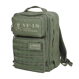 The Super Dimension Fortress Macross: Do You Remember Love? Roy Focker Special Functional Back Pack Ranger Green (Anime Toy)