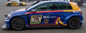 GOLF 7 GTI TCR DSG No.776 Goroyan RT by sharky-racing 3rd SP 3T class 24H Nurburgring 2024 (ミニカー)