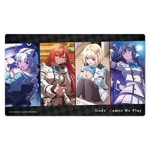 Gods` Games We Play Character Rubber Mat [Leoleshea & Pearl & Nel & Ouroboros] (Anime Toy)