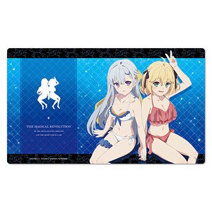 The Magical Revolution of the Reincarnated Princess and the Genius Young Lady Character Rubber Mat B[Anisphia & Euphyllia Swimwear Ver.] [Especially Illustrated] (Anime Toy)