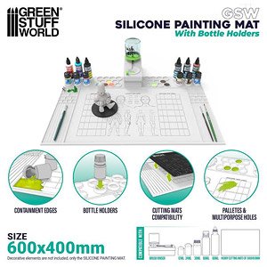 シリコンペインティングマット 600x400mm (工具)
