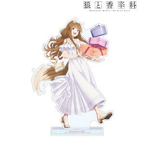 Spice and Wolf: merchant meets the wise wolf [Especially Illustrated] Holo Fashionable Shopping Ver. Extra Large Acrylic Stand (Anime Toy)