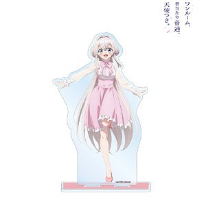 Studio Apartment, Good Lighting, Angel Included [Especially Illustrated] Towa Party Ver. Big Acrylic Stand (Anime Toy)