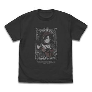 Date A Live V Spirit No.3 Kurumi Tokisaki T-Shirt Sumi XL (Anime Toy)