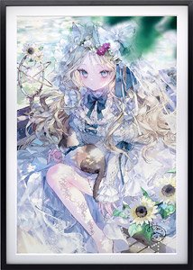【50枚限定】 おにねこ先生直筆サイン入り X-ART製 A3+サイズジークレー