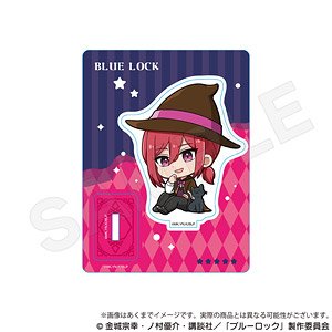 Blue Lock Mini Chara Stand Wizard Ver. Hyoma Chigiri (Anime Toy)