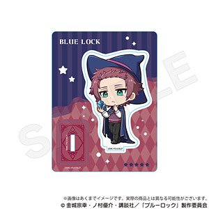 Blue Lock Mini Chara Stand Wizard Ver. Sae Itoshi (Anime Toy)