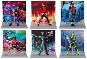 Micro Statue Collection Kamen Rider (Set of 8) (Shokugan)