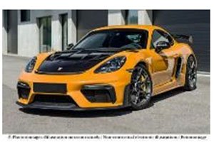 ポルシェ ケイマン GT4 RS ヴァイザッハ 2023 バハマイエロー (ミニカー)