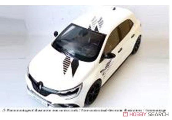 ルノー メガーヌ R.S. ウルティム 2023 パールホワイト (ミニカー) その他の画像1