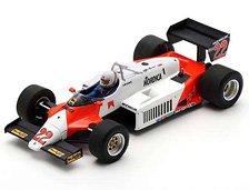 Alfa Romeo 183T No.22 2nd German GP 1983 Andrea de Cesaris (Diecast Car)