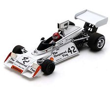Brabham BT42 No.42 Practice US GP 1974 Ian Ashley (Diecast Car)